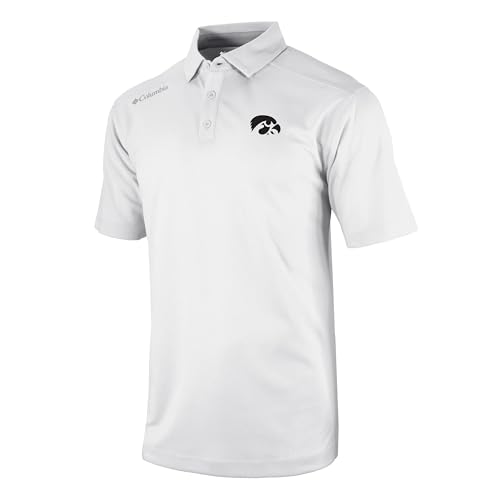 Columbia Men's Univ of Iowa Shotgun Polo