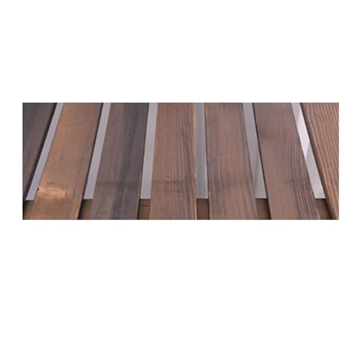 ZYJIX Solider Holz AC Cover Bildschirm versteckt Wärmepumpe Lärm bis zu 30% Dual- Nutzung als Blumenstand Dekor Datenschutz Partition für Patio Garden Balkon wasserdichte leichte Montage