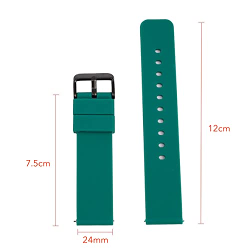 Image of Soft Silicone Strap Replacement Band for Apple || Realme || Boat || Noise || Fireboltt || Amazfit || Samsung || Oneplus Smart Watch Straps