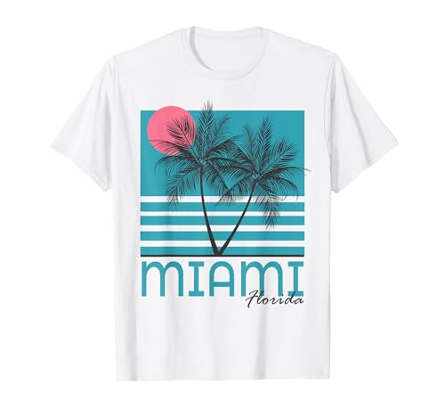 Miami Beach Florida T-shirt souvenirs de palmiers T-Shirt