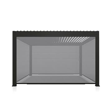 pull down sun shade for pergola