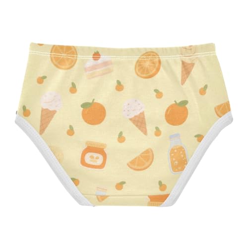 Girls' Underwear Orange Juice Toddle Brief Panties 2-8 Years 203007562