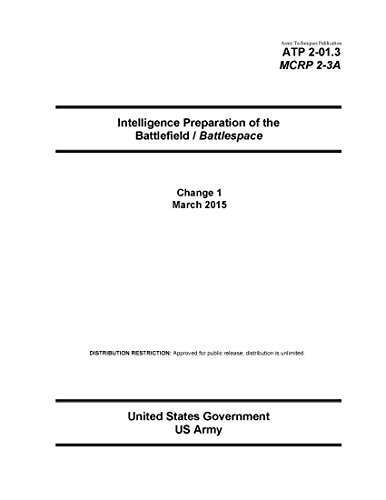 Army Techniques Publication ATP 2-01.3 MCRP 2-3A Intelligence Preparation of the Battlefield / Battlespace Change 1 March 2015