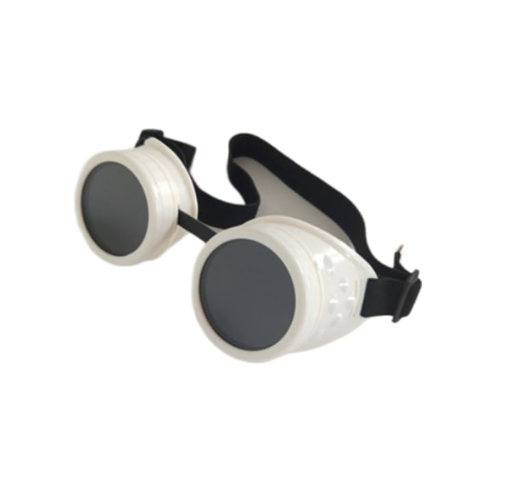 Vintage Steampunk Goggles Glasses Victorian Retro Cyberpunk Gothic Cosplay