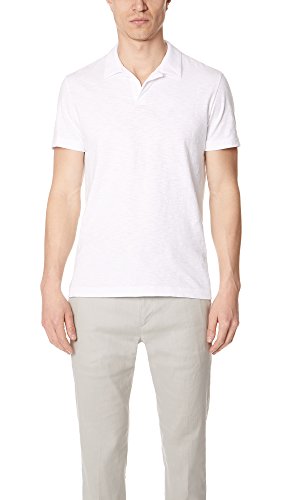 Theory Men's Willem Cosmos Polo Shirt, White, Medium