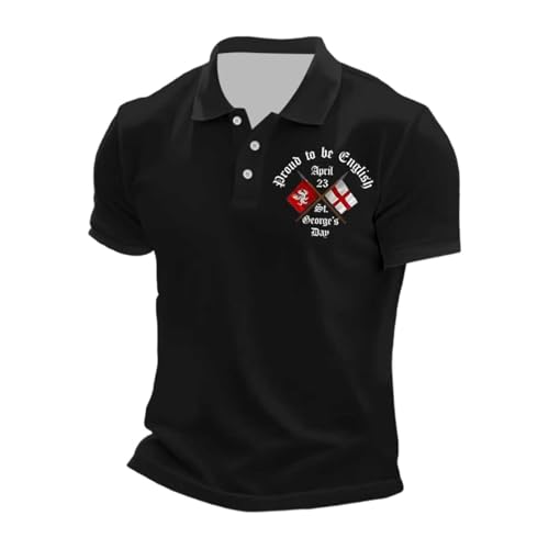 Fleurs Imprimé Polo décontracté en coton mélangé pour homme moderne