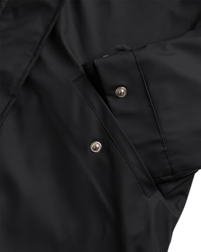 URBAN REPUBLIC Girls Rain Jacket - Sherpa Fur Lined Raincoat for Girls Full Zip Up Hooded Rain Jacket (Size: 7-16)4