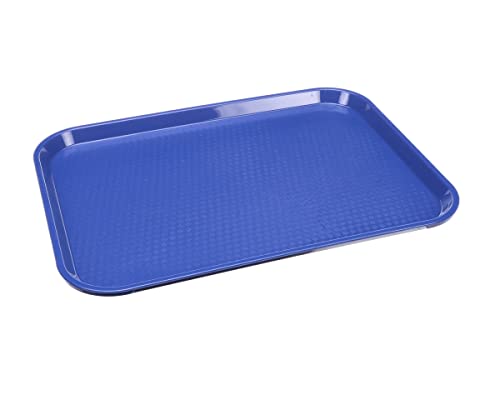 12 x 16 in. Navy Blue Tray Fast Food
