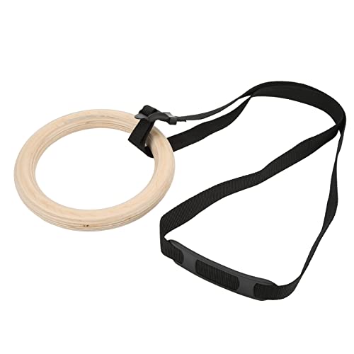 Anillas Gimnasia Madera Abedul con Correas Ajustables miniatura 2