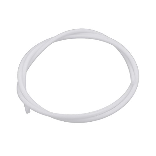 Aexit 4mm Diameter Cord Management 1 Meter 3.3ft Length PTFE Rod for 3D Cable Sleeves Printer RepRap