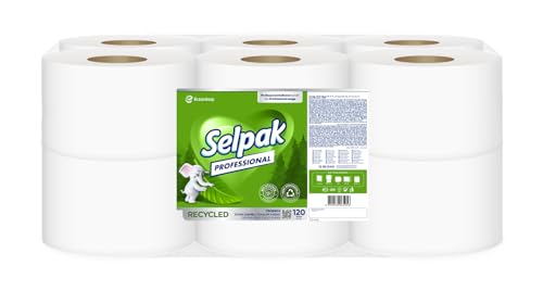 Professional Recycled İçten Çekmeli Tuvalet Kağıdı, 120 Metre