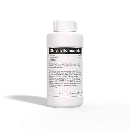 Dimethylformamide (DMF) ?99.9% - Premium-Quality Industrial and Laboratory Grade Solvent, Tamper-Evident Sealed Bottles - 1 Liter (32 Fl Oz)