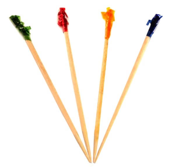 BarConic 2.5 Inch Frill Picks - 200 pack