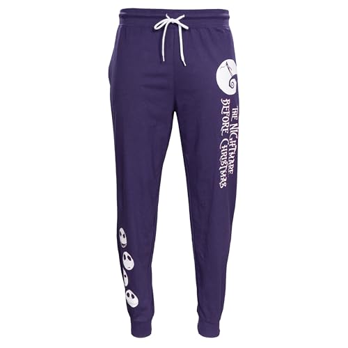 Mad Engine the Nightmare Before Christmas Purple Lounge Pants