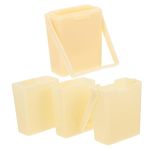 Housoutil 2pcs Pencil Bucket for Cleaning Daily Use Brush Washer Compact Paint Brush Washer Convenient Paint Brush Water Handle Brush Washer Buckets Plastic