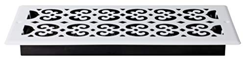 Decor Grates S614W-WH 6" by 14" Painted Wall Register, White by Decor Grates - Image 5