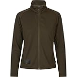 Bequemer 4-Wege-Stretch Seeland  Tidal Tora Fleecejacke  Professionelle Jagd Kleidung & Jagd Zubehör für Damen  Skandinavische Qualität Made to Last  Farbe: Pine Green, M