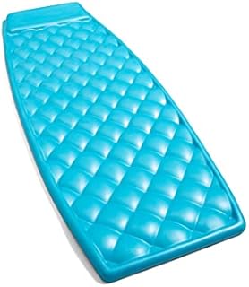 SwimWays Aquaria Luxury Solana Lounge Float Lounger Recliner Chair with Cell Foam for Adult and Kid Beach, Lake, or Swimming Pool Water Lounging, Aqua
