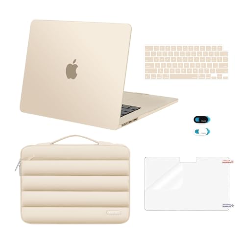 Image of MOSISO Compatible with MacBook Air 15 inch Case M5 2026 M4 M3 M2 2025-2023