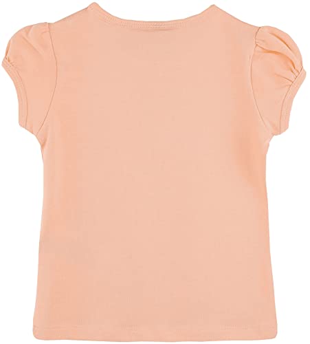 Image of Lilax Girls Short Puff Sleeve Cotton T-Shirt, Toddler & Little Girls Top | 95% Cotton Puff Sleeve Tee; Crewneck, Short Sleeve; Toddler & Girls Sizes 2T-12; for School, Play & Everyday; Machine Wash
