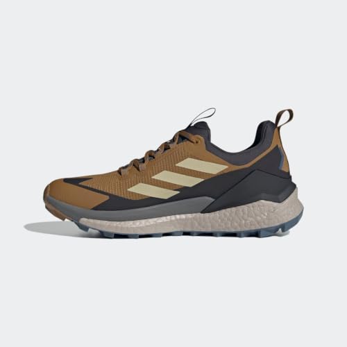 Image of adidas Mens Terrex Free Hiker 2.0 Low Gore-Tex Hiking Hiking Sneakers Shoes - Black