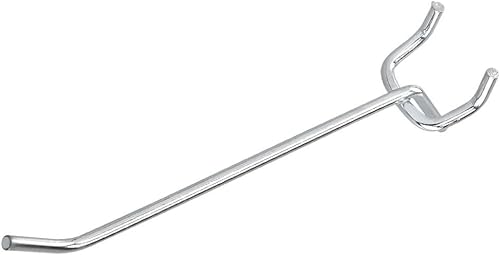 Neiko 53100A Kit de Ganchos para Tablero de Clavijas Resistentes de 4 Pulgadas, Paquete de 50, Ganchos de Clavija de 1/8" para Tableros de Clavijas