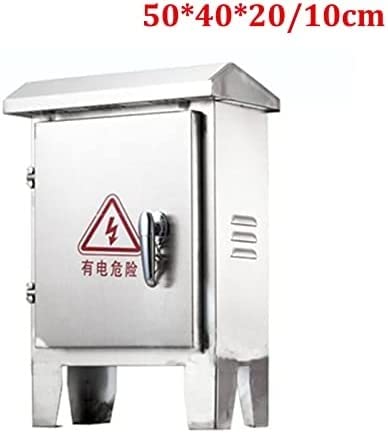 Caja de conexiones eléctrica Caja De Conexiones Eléctrica For Exteriores Montada En El Piso, Caja Eléctrica De Acero Inoxidable Resistente A La Intemperie, Caja De Medidor Eléctrico Montada En La Pare