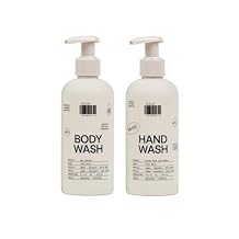 DedCool Body Wash & Hand Wash Bundle | Xtra Milk | Squalane, Aloe & Marshmallow Root | Gentle, Hydrating Cleanser | Non-Toxic, Vegan