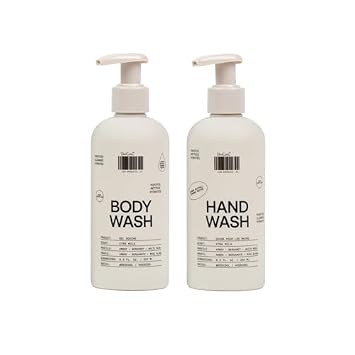 DedCool Body Wash & Hand Wash Bundle | Xtra Milk | Squalane, Aloe & Marshmallow Root | Gentle, Hydrating Cleanser | Non-Toxic, Vegan