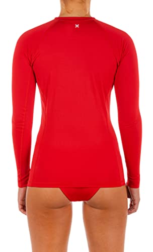 Hurley Women's Standard Rash Guard Top2