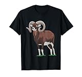 foto muflone sardo Il design della pecora selvatica è un grande regalo per tutti i fan dei mufloni. Indossa il disegno del pastore quando guardi le pecore con le corna interessanti.