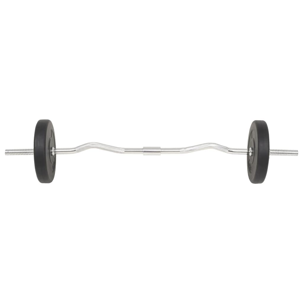 Juego de Mancuernas con Placas Ajustables, Barra de Barra, Asas y Collares para Gimnasio en Casa, Ejercicios de Fuerza, Levantamiento de Pesas y Entrenamientos de Cuerpo