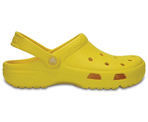 Image of crocs Unisex Adult Lemon Clogs-10 UK (M11) (204151-7C1)
