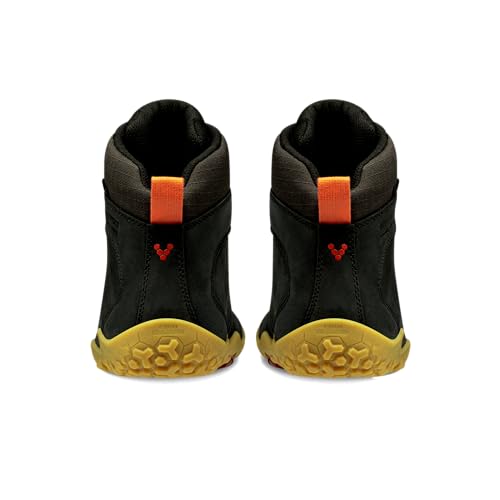 Image of Vivobarefoot Magna Forest ESG, Womens Leather And Wool Hiking Trainers With Barefoot Sole