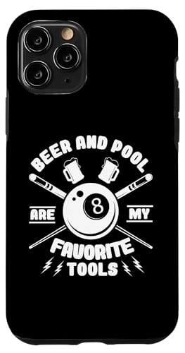 iPhone 11 Pro Beer and Pool are my favorite tools | Billiard Billiards Cue Case iPhone 11 Pro Beer and Pool are my favorite tools | Billiard Billiards Cue Case