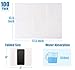 Disposable Changing Pads for Baby, 100 Pack 17.5