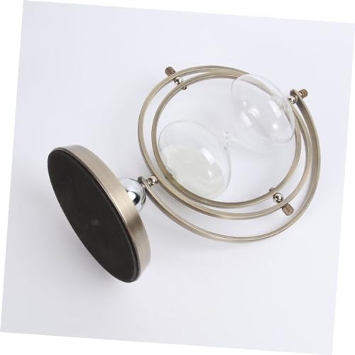 BESPORTBLE Retro Água Temporizador De Areia Desktop Hora Ampulheta Decoração Para Casa Metal Ampulhe