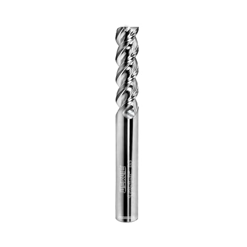 Image of Tools High Finishing Carbide End Mill for Aluminum or Copper Cutting, U-Type Design Square Milling Cutter, 3 Flute Mill Bits Sets 1 /2 Shank (1 /2-3 inch 1PCS)