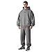 MIANZHI Women's Sweatpants Athletic Joggers Baggy Pants Lounge Bottom Men's Fleece Pants 2025 Fall Fashion with Pockets Steel Grey