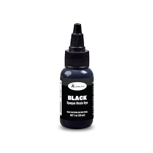 Alumilite Dye Liquid Color Tint Black (1 oz) Highly Concentrated Colorant or Pigments for Casting Resins, Epoxy Coating, and Urethane | Used in Coloring Clear, Translucent, Opaque Color Arts & Crafts