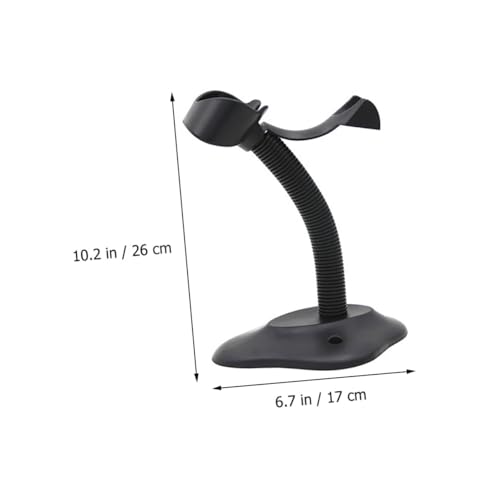 Soporte escáner de códigos de barras regulable con base estable para sistema comercial 6
