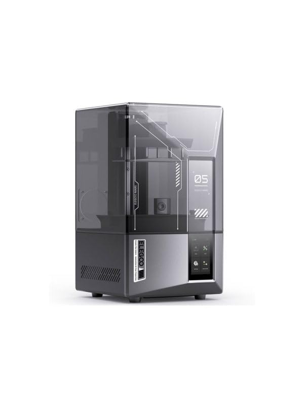 Image of ELEGOO Mars 5 Ultra 3D Printer with 9K Mono LCD, Large Build Volume, Smart Auto Leveling, Fast High-Precision Resin Printing, and Wi-Fi Connectivity for Hobbyists and Professionals