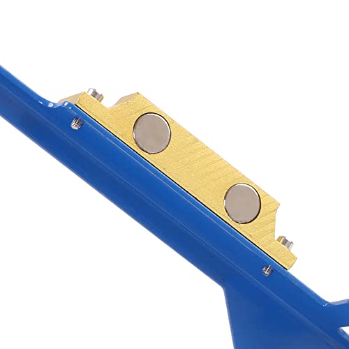 Sopoger Archery Arrow Fletching Jig Metal Arrow Vanes Jig Kit Straight Fletcher Jig Tool With Magnetic Fletching Clamp For Arrows Diy (Blue) #TOP7