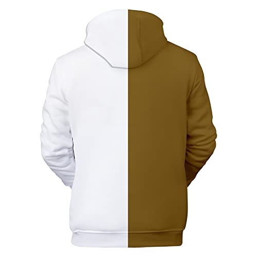 Ymosrh Mens Hoodies and Winter Solid Color Hooded Leisure Long Sleeve Sweater Top Sports Clothes Casual Sweater3