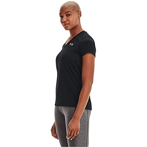 Miniatura 2 de Under Armour Tech Short Sleeve V - Solid Camiseta, Mujer