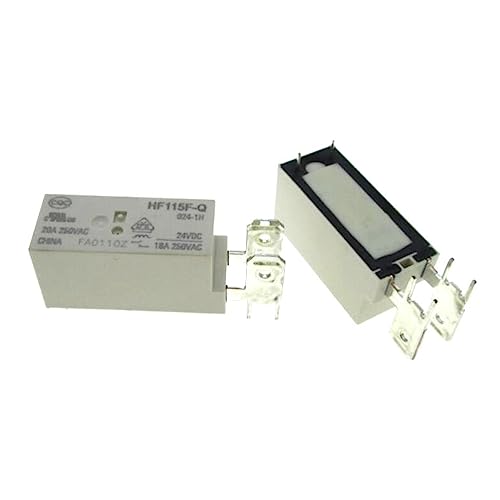 Relé HF115F-Q-024-1H 24V con capacidad de 20A para alta conmutación eléctrica