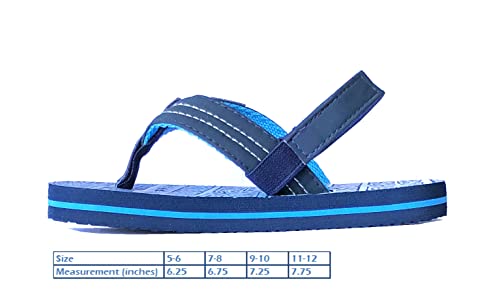 Image of REDVOLUTION New Boys' Beach Sandal TRIBAL Tattoo | Geometric Bali Flip-Flop Sandals