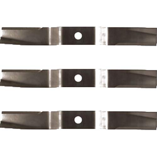 (3 Pack) Premium 0 Replacement XHT Lawn Mower Blade Fits Kubota K5371-34340 | 20.5" x" / 0.875" Hole