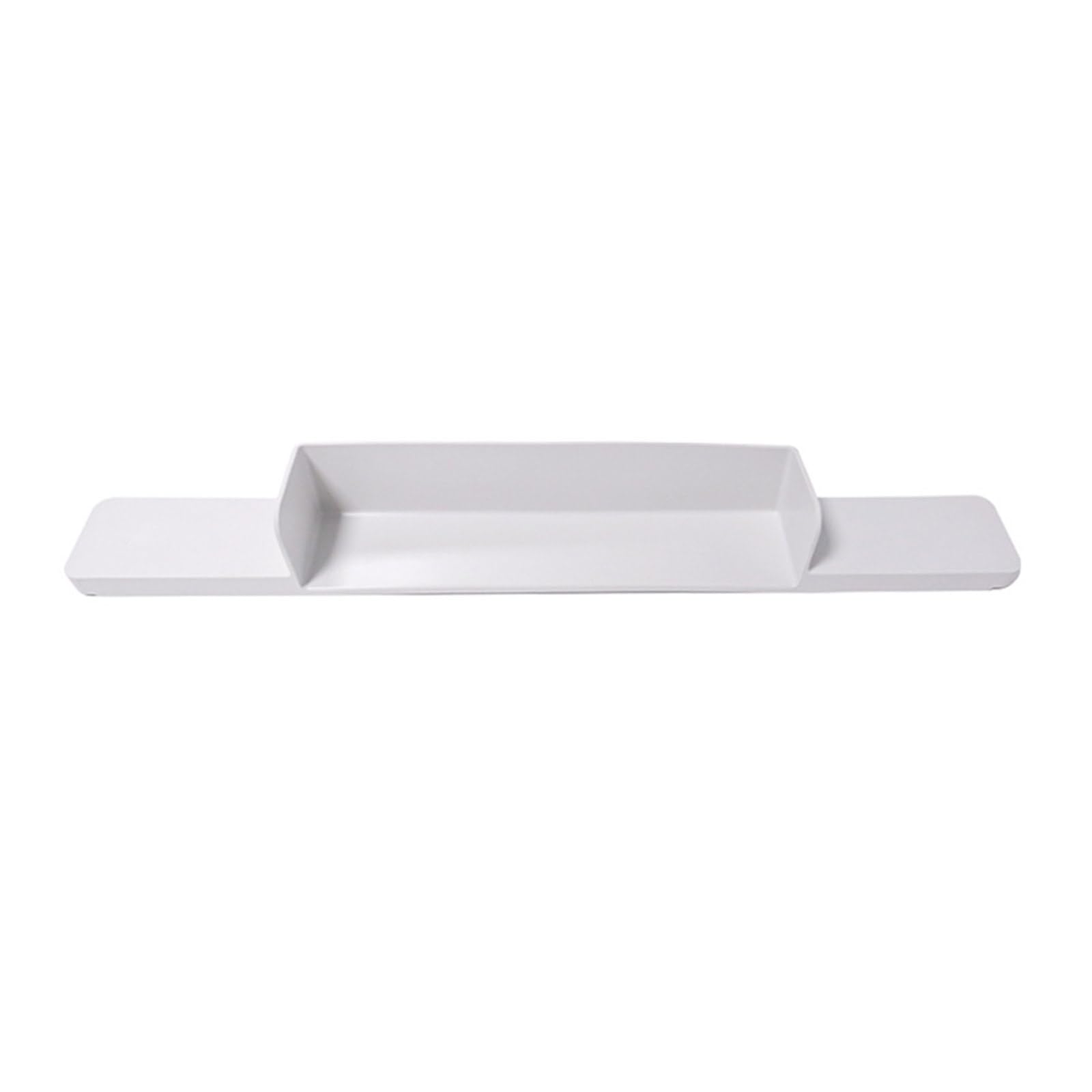 Shurhome No-Drill Silicone Bath Splash Guard, with 7 Strong Suction Cups Flexible Silicone Bathtub Water Guards for Child Safe Bathtub Splash Guard for Tub