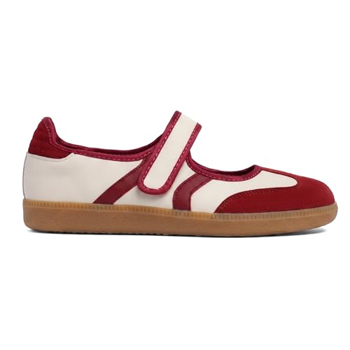 Image of Tigeridea Sneakers for Women Comfortable Business Casual Tennis Shoes Lightweight Slip on Footwear Women's Fashion Retro Sneakers